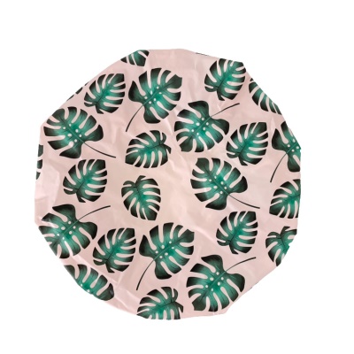 Bonnet de bain Fashion Feuilles Fleurs