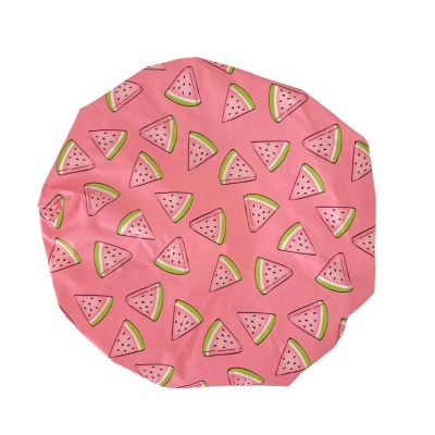 Bonnet de bain léger imprimé de fruits de dessin animé