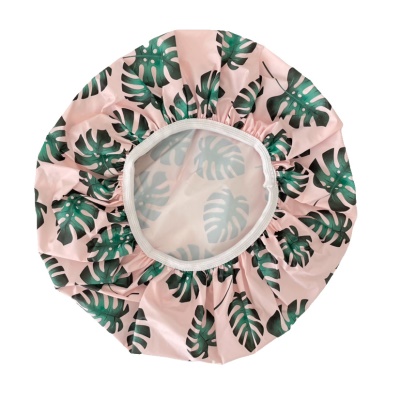 Bonnet de bain Fashion Feuilles Fleurs