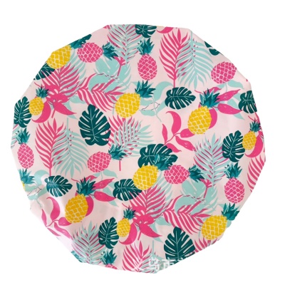 Bonnet de bain léger imprimé de fruits de dessin animé