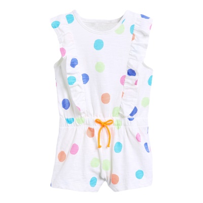 Ensemble deux pièces pour filles (T-shirt + short) tricot de coton