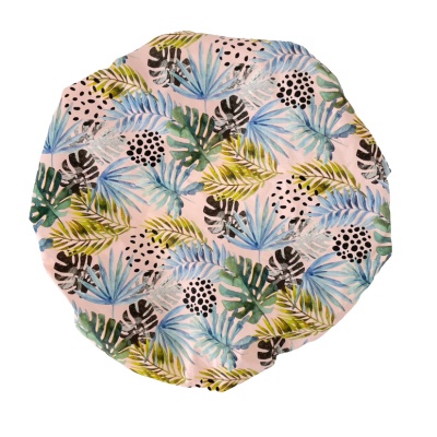 Bonnet de bain Fashion Feuilles Fleurs
