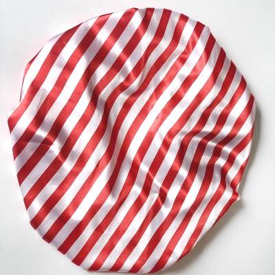 Bonnet de bain de mode à double couche avec fleurs