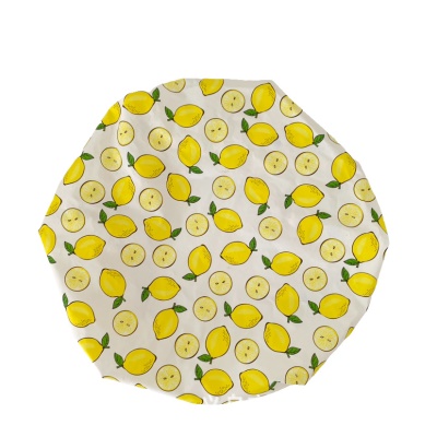 Bonnet de bain léger imprimé de fruits de dessin animé