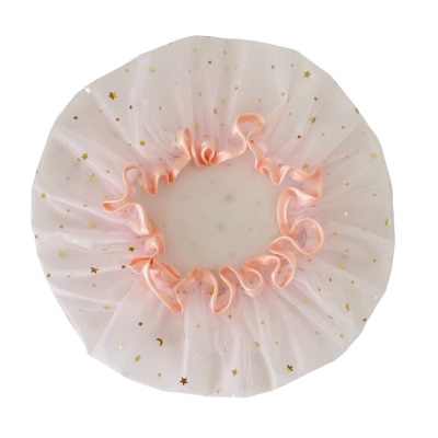 Bonnet de bain en dentelle double couleur éblouissante