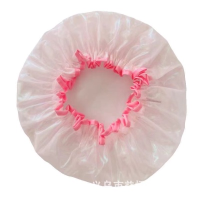 Bonnet de bain en dentelle double couleur éblouissante