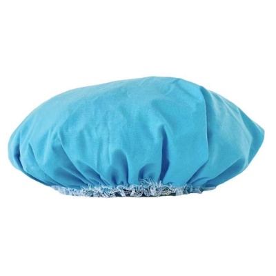 Bonnet de bain en dentelle de coton