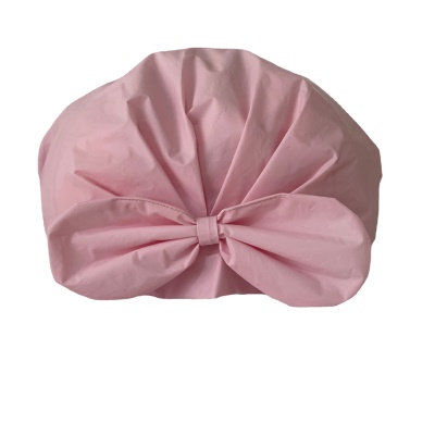 Bonnet de bain double couche Pêche rose