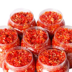 Purée de piments extra forte au gingembre