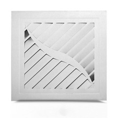Bouche d'aération plafond pour ventilation et aspiration d'air