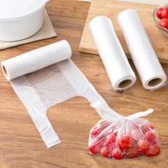 Sac plastique de provision  jetable