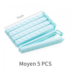 Pince d'étanchéité de sac en plastique lot de 5 pièces