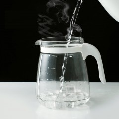 Bouilloire en verre  résistant à haute température