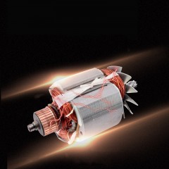 Scie électrique avec levier de poussée