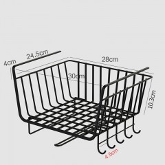 Casier de rangement de cuisine à coulisse suspendu