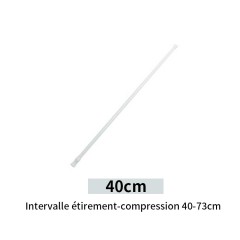 Barre télescopique pour suspension de vêtement et autre