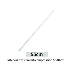 Barre télescopique pour suspension de vêtement et autre