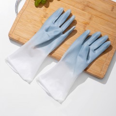 Gants de vaisselle de cuisine en silicone doux, confortable et ultra résistant