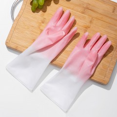 Gants de vaisselle de cuisine en silicone doux, confortable et ultra résistant