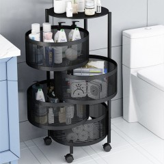 étagère mobile de rangement en fer