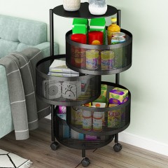 étagère mobile de rangement en fer