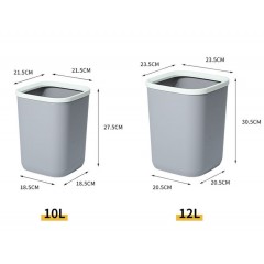 Poubelles sans couverts Bureau Chambre Cuisine