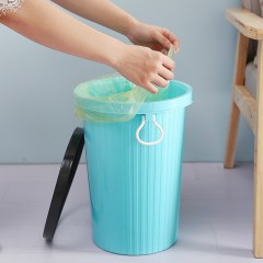 Poubelles en caoutchouc à manche sans fermeture muni Anneau pour maintien sac à ordures