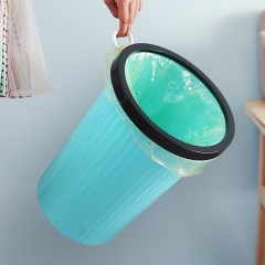 Poubelles en caoutchouc à manche sans fermeture muni Anneau pour maintien sac à ordures