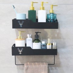 Étagère de salle de bain à fixation murale