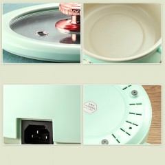 Petite poêle électrique pour la cuisson/la cuisson à la vapeur