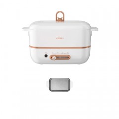 Gamelle électrique cuisson, chauffage multifonction
