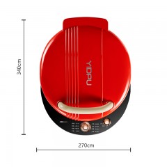 Petite machine à crêpes et friture multifonction
