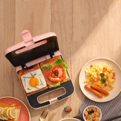Machine électrique Multifonction pour  de petit-déjeuner, sandwichs, gâteaux, petits fours