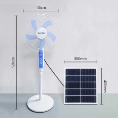Ventilateur solaire sur pied