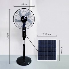 Ventilateur solaire sur pied