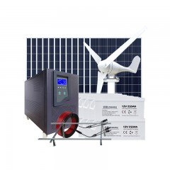 Système d'énergie éolienne et solaire