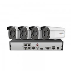 Système de surveillance avec caméras de  8 méga pixels HD   vision nocturne