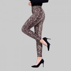 Legging à motif léopard