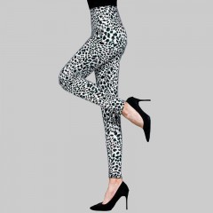 Legging à motif léopard