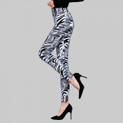 Legging à motif léopard