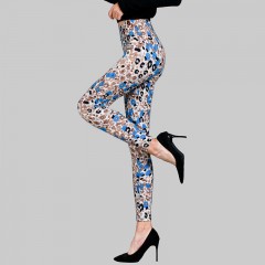 Legging à motif léopard