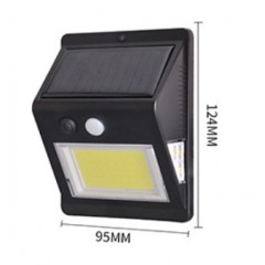 Lampe murale solaire extérieure  avec  détecteur de mouvement