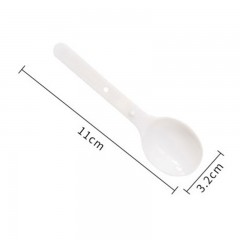 Cuillère retractable en plastique