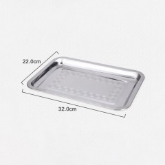 Plateau en acier inoxydable