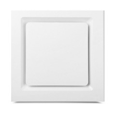 Bouche d'aération plafond pour ventilation et aspiration d'air