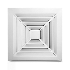 Bouche d'aération plafond pour ventilation et aspiration d'air
