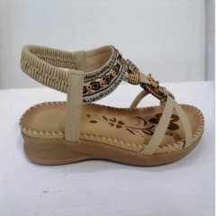 Sandales fermées à bout ouvert en strass pour femmes