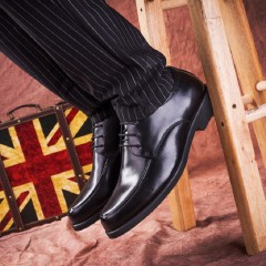 Chaussures en cuir pu pour homme