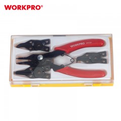 Kit de 5 pinces à circlip en acier au carbone