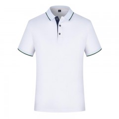 Polo homme en fibre polycoton